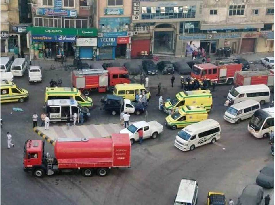 مصر: حريق بمستشفى أودى بحياة 7 مصابين بـ”كورونا”..