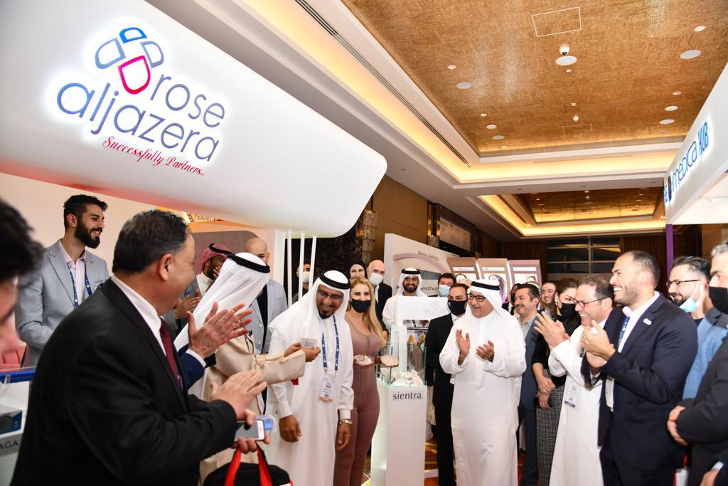 شركة روز الجزيرة راعي بلاتيني في مؤتمر الإمارات لجراحة التجميل