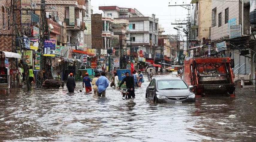 باكستان.. ارتفاع حصيلة ضحايا السيول