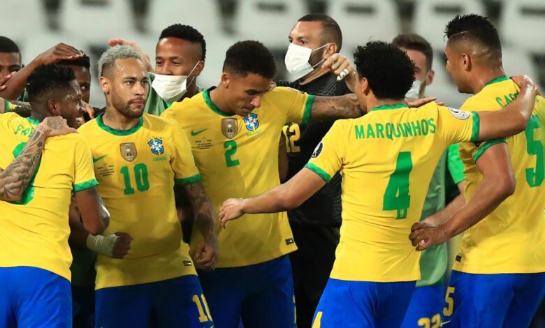 قائمة المنتخب البرازيلي لمواجهتي غانا ونسور قرطاج