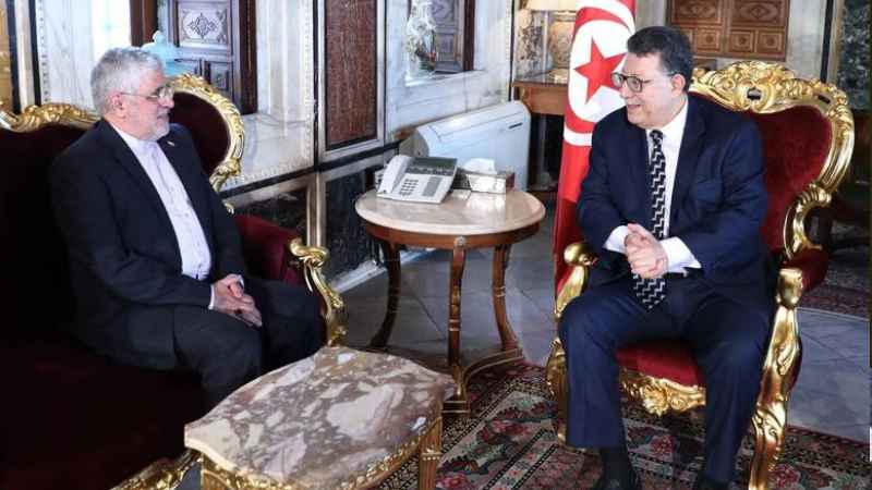رئيس مجلس النواب يبحث مع السفير الإيراني مزيد تعزيز العلاقات بين تونس وطهران